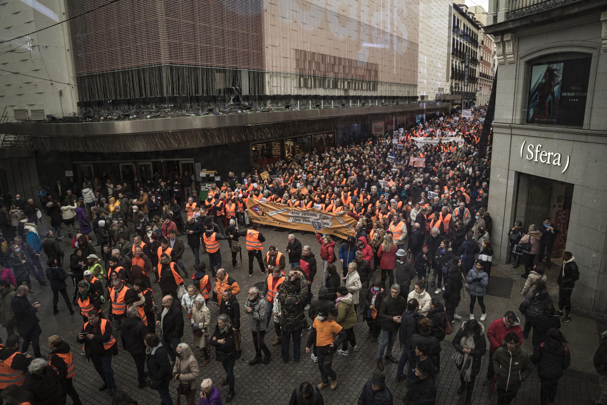 Manifestación Metro San Fernando - 7